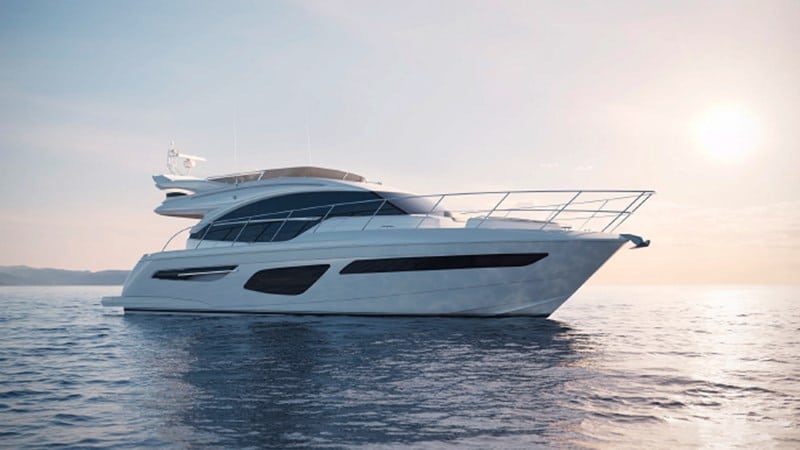 Princess 55 Flybridge yacht