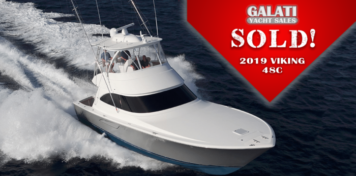 New 48 Viking Convertible Sold By Galati Broker John King