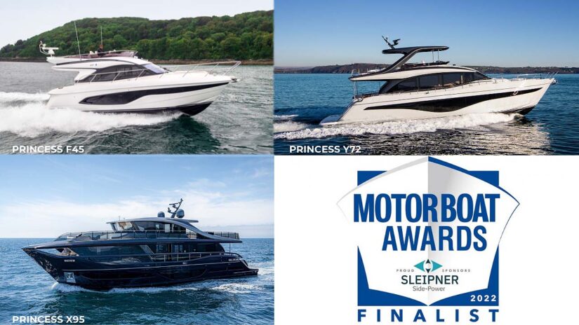 2022 Motor Boat Award Finalist – Princess Yachts