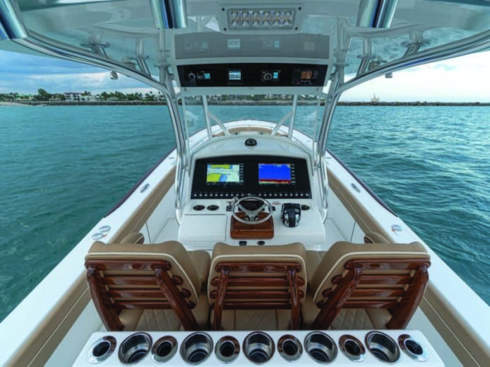 valhalla boatworks center console helm