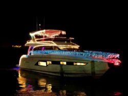 Galati Yachts holiday boat parade