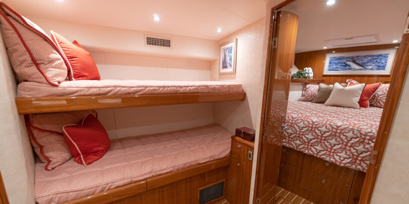 viking 46 Billfish accommodations