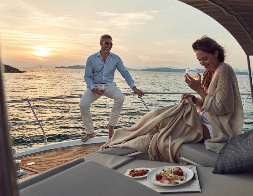 Sunset Cruise aboard a Prestige