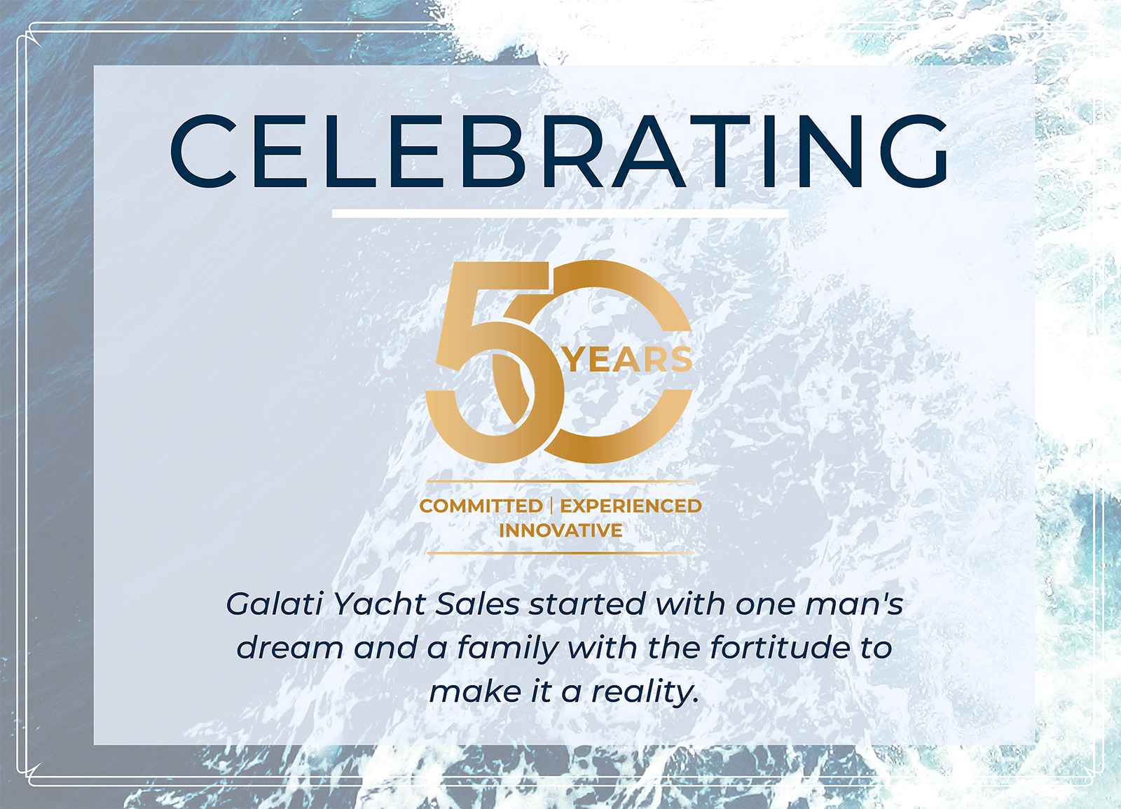 The Galati Legacy- 50 year anniversary