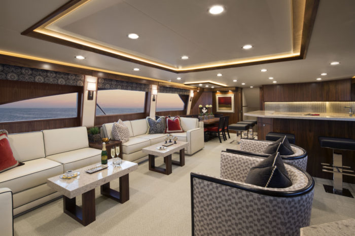 2015 Viking Yachts 92 Enclosed Bridge