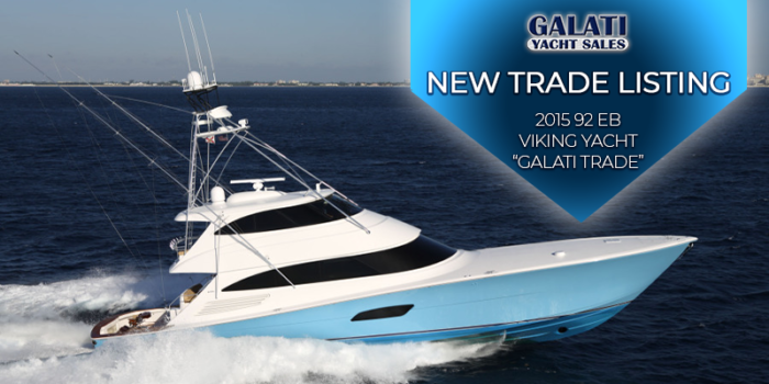 92 Viking Yachts EB “Galati Trade” | New Trade Listing