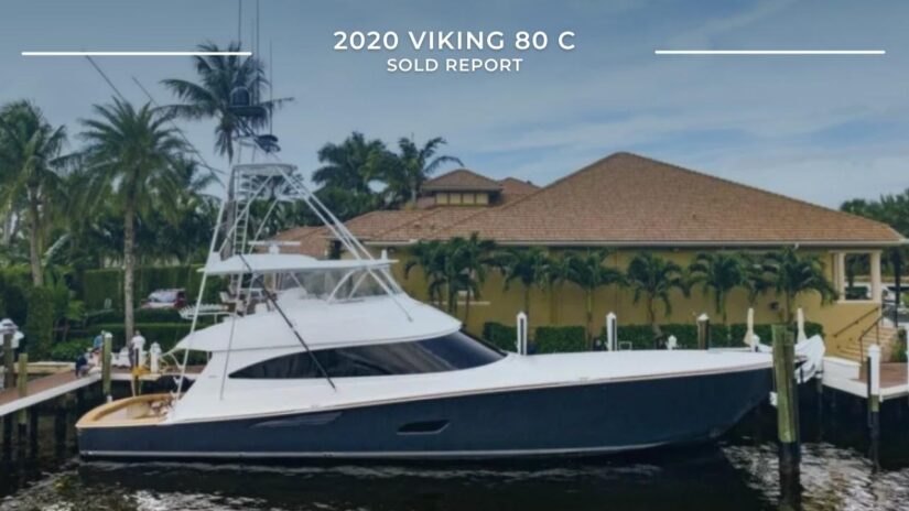 Sold Report: 2020 Viking 80 Convertible “Fleur De Lis”