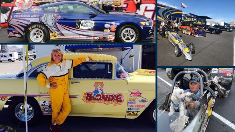 Rodger & Karen Comstock - drag racing