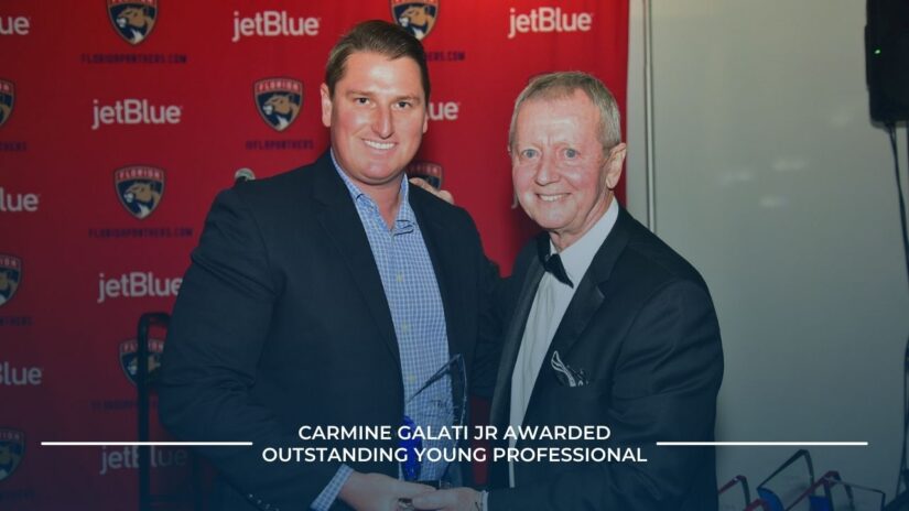 Carmine Galati Jr Awarded Outstanding Young Professional