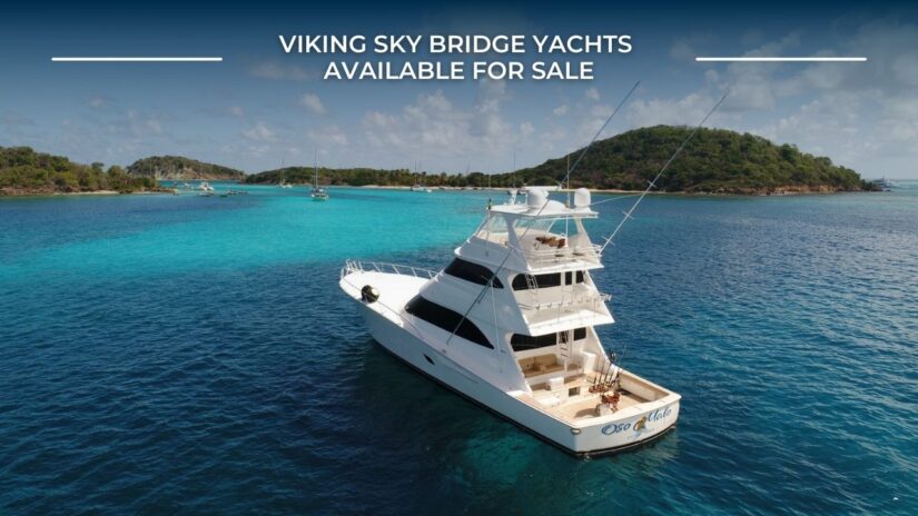 Viking Sky Bridge Yachts For Sale