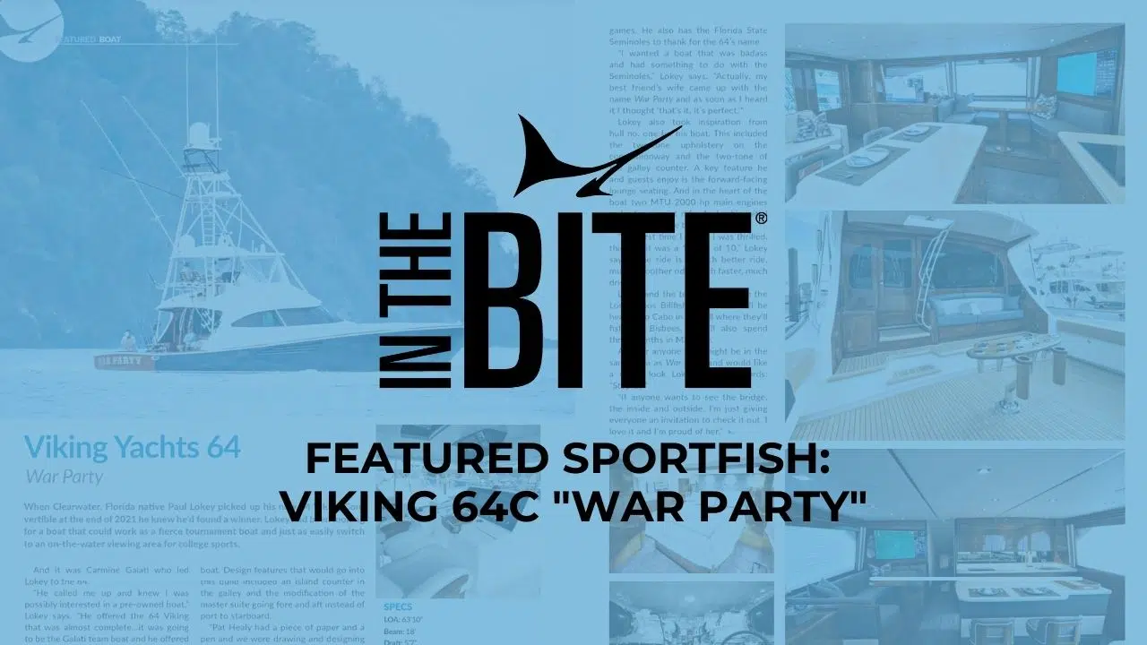 ITB: Featured boat - WAR PARTY 64 Viking