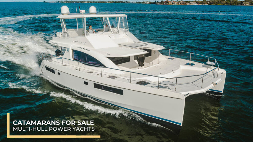 Catamaran Yachts For Sale — Multi-Hull Power Yachts