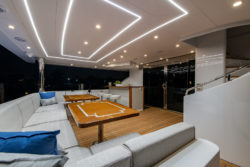 Hargrave Yachts G120 Aft Deck Dining