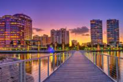 Clematis Street and Downtown West Palm Beach