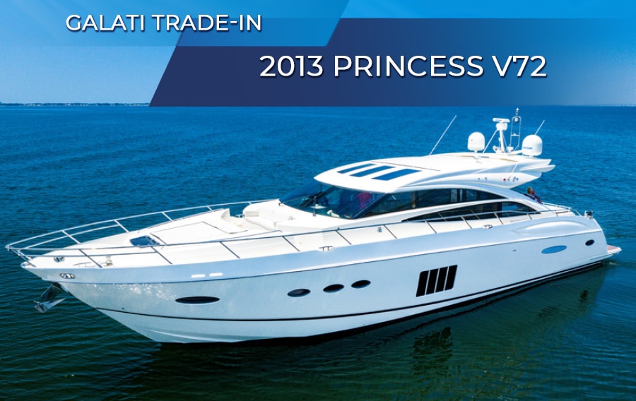 Galati Trade-In Yacht 2013 Princess Yachts V72