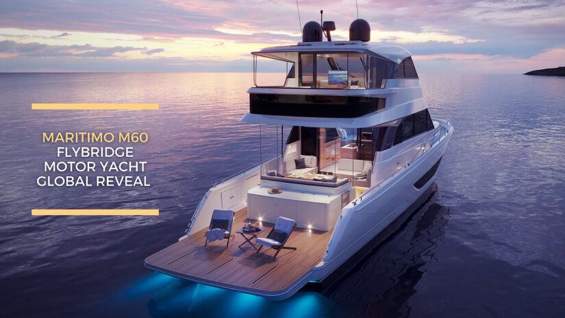 Maritimo M60 Flybridge Motor Yacht Global Reveal 