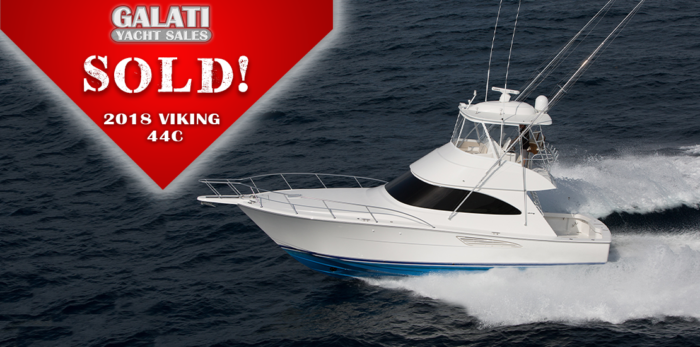 New 2018 44 Viking Convertible Sold By Galati Yacht Sales