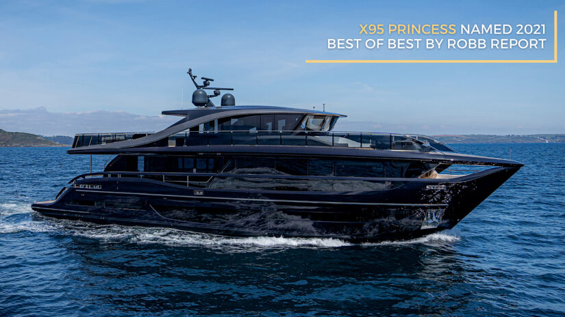 X95 Princess Named 2021 Best of Best by Robb Report