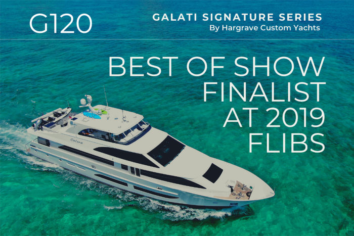 G120 by Hargrave Yachts | Best in Show Finalist at FLIBS