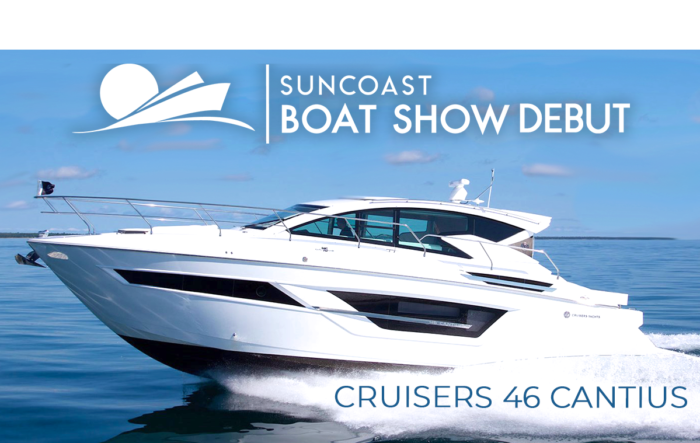 Cruisers 46 Cantius Debuts At The Suncoast Boat Show