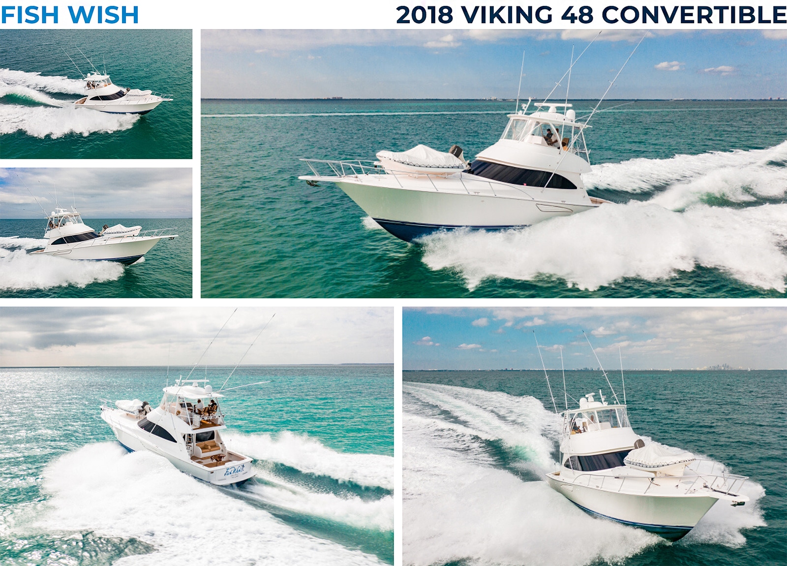 2018 Viking 48 Convertible Fish Wish