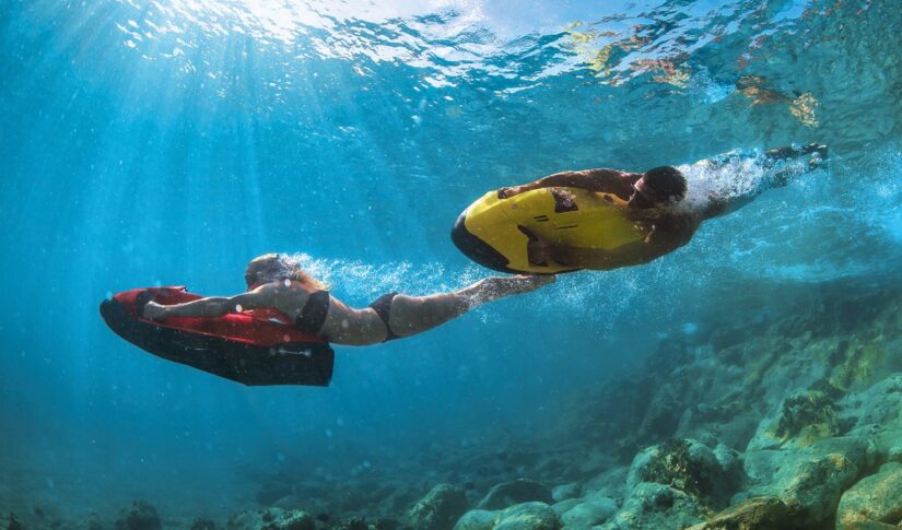 The Seabob Jet-Powered Water Sportscraft