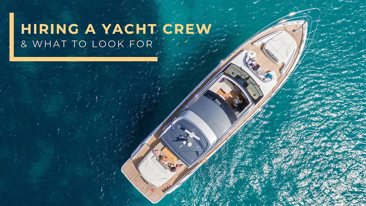 hiring a yacht crew