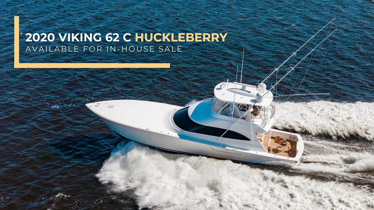 2020 VIKING 62 CONVERTIBLE - HUCKLEBERRY