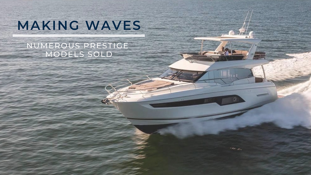 Prestige Yachts: Making Waves