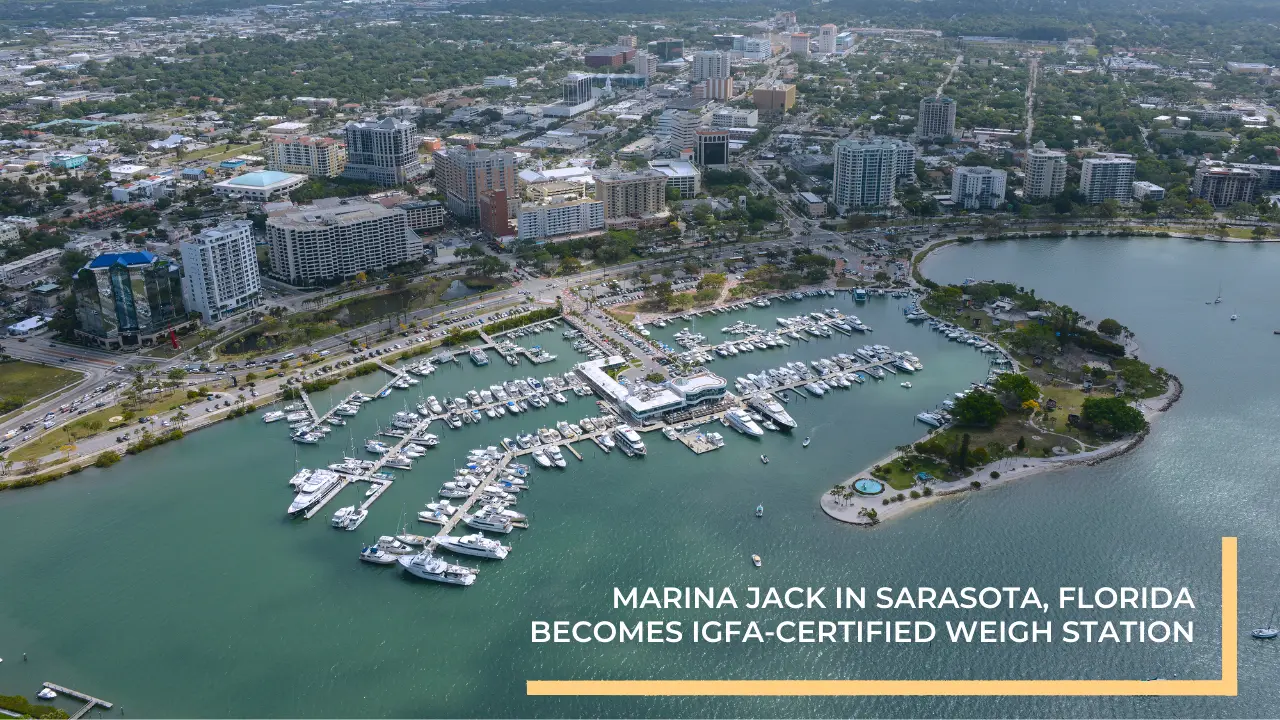 Marina Jack in Sarasota, Florida becomes 9th IGFA-Certified Weigh Station