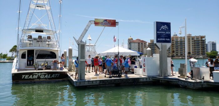 Sarasota Slam fishing tournament at Marina Jack 