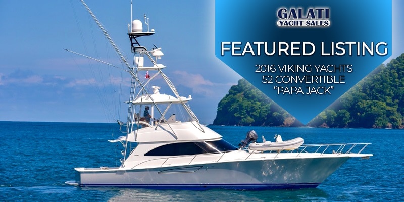 Papa Jack 2016 Viking Yachts 52 Convertible