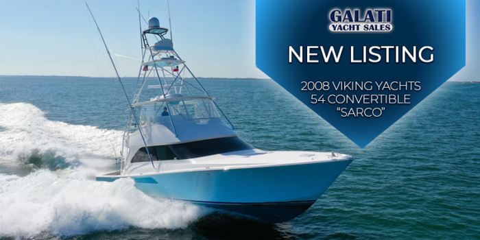 2008 54 Viking Yachts Convertible “SARCO” | For Sale