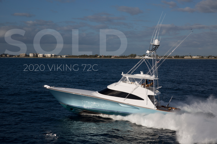 2020 72 Viking Yacht Convertible | Sold Report