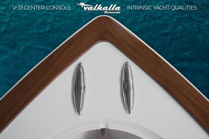 33 Valhalla Center Console Intrinsic Yacht Qualities