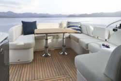 Princess V50 aft deck