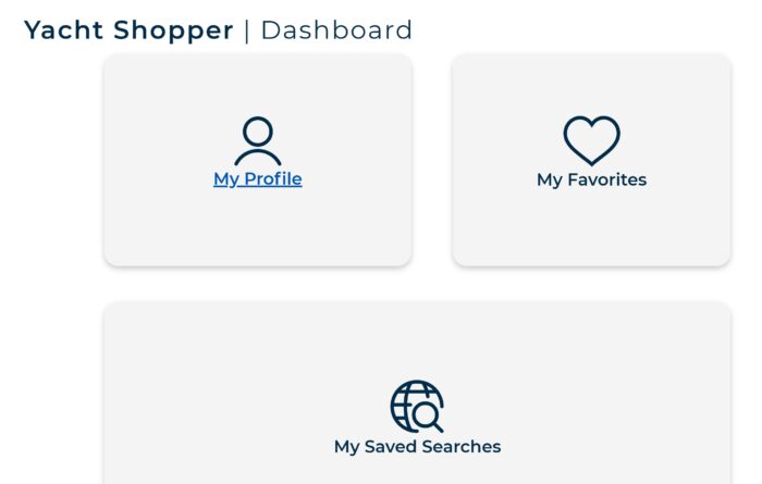 Yacht Shopper Dashboard